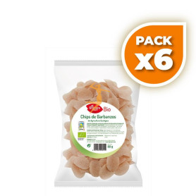 Pack 6x CHIPS DE GARBANZOS BIO 80Gr. EL GRANERO