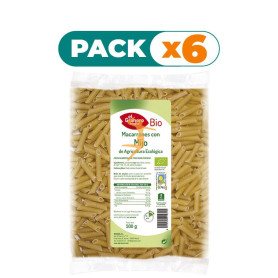 Pack 6x MACARRONES CON MIJO BIO 500Gr. GRANERO