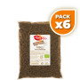 Pack 6x FUSILLI DE TRIGO SARRACENO SIN GLUTEN BIO 500Gr. EL GRANERO