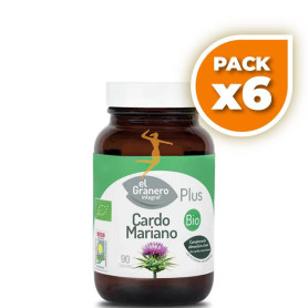 Pack 6x CARDO MARIANO BIO 90 CÁPSULAS EL GRANERO