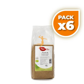 Pack 6x PANELA DE COMERCIO JUSTO BIO 1Kg. GRANERO