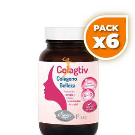 Pack 6x COLAGTIV BELLEZA 120 COMPRIMIDOS EL GRANERO