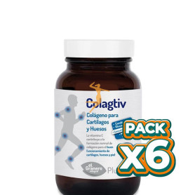 Pack 6x COLAGTIV CARTÍLAGOS Y HUESOS 180 COMPRIMIDOS EL GRANERO