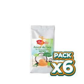 Pack 6x AZUCAR DE COCO BIO 350Gr. GRANERO