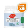 Pack 6x CITRATO DE MAGNESIO 250GR GRANERO