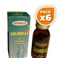 Pack 6x CHLORELLA COMPRIMIDOS INTEGRALIA