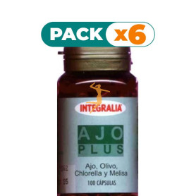 Pack 6x AJO PLUS 100 CÁPSULAS INTEGRALIA