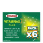 Pack 6x VITAMINAS PLUS 30 CÁPSULAS INTEGRALIA