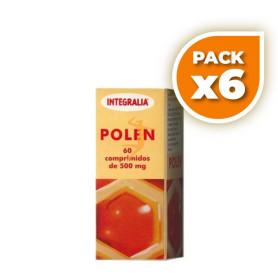 Pack 6x POLEN 60 COMPRIMIDOS INTEGRALIA