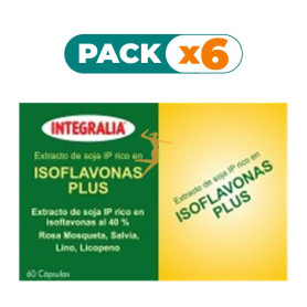 Pack 6x ISOFLAVONAS PLUS 60 CÁPSULAS INTEGRALIA