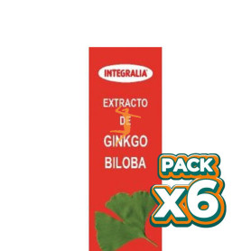 Pack 6x GINKGO BILOBA EXTRACTO 50Ml. INTEGRALIA