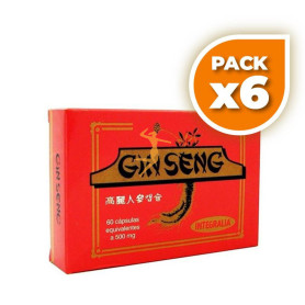 Pack 6x GINSENG 60 X 500 INTEGRALIA