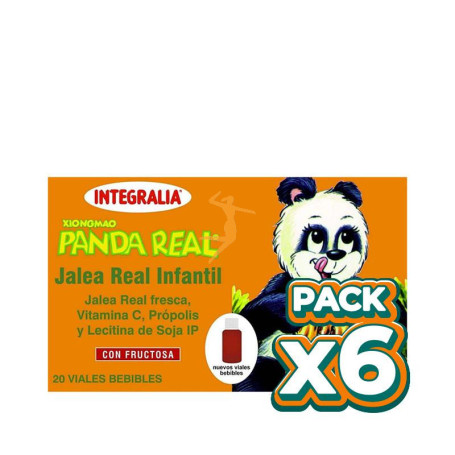 Pack 6x PANDA REAL PLUS 20 VIALES INTEGRALIA