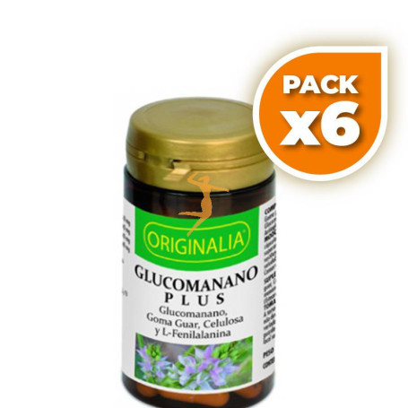 Pack 6x GLUCOMANANO PLUS ORIGINALIA 60 CAPSULAS INTEGRALIA
