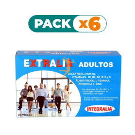 Pack 6x EXTRALIA ADULTOS 20 VIALES INTEGRALIA