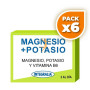 Pack 6x MAGNESIO + POTASIO INTEGRALIA