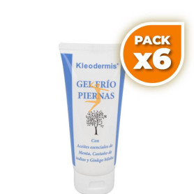 Pack 6x KLEODERMIS GEL FRIO PARA PIERNAS 100Ml. INTEGRALIA