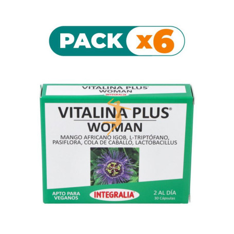 Pack 6x VITALINA PLUS WOMAN 30 CAPSULAS INTEGRALIA