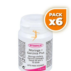 Pack 6x MORINGA + GARCINIA PLUS 60 CÁPSULAS INTEGRALIA