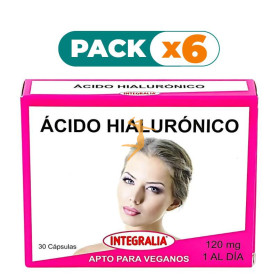 Pack 6x ÁCIDO HIALURÓNICO 30 CÁPSULAS INTEGRALIA