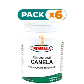 Pack 6x EXTRACTO DE CANELA 60 CÁPSULAS INTEGRALIA