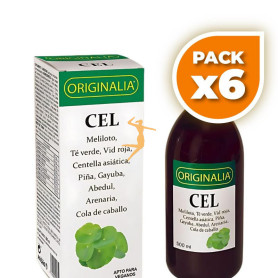 Pack 6x CEL ORIGINALIA JARABE 500ML INTEGRALIA