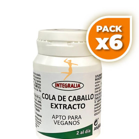 Pack 6x EXTRACTO DE COLA DE CABALLO 60 CÁPSULAS INTEGRALIA