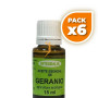 Pack 6x ACEITE ESENCIAL DE GERANIO ECO 15ML INTEGRALIA
