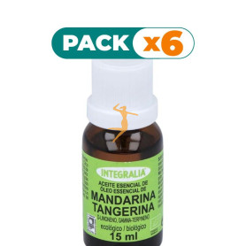 Pack 6x ACEITE ESENCIAL DE MANDARINA ECO 15ML INTEGRALIA