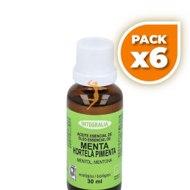 Pack 6x ACEITE ESENCIAL DE MENTA ECO 30ML INTEGRALIA