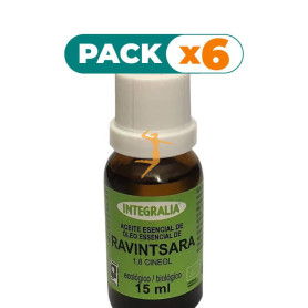 Pack 6x ACEITE ESENCIAL DE RAVINTSARA ECO 15ML INTEGRALIA