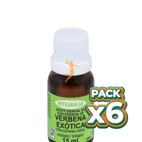 Pack 6x ACEITE ESENCIAL DE VERBENA EXÓTICA ECO 15ML INTEGRALIA