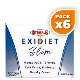 Pack 6x EXIDIET SLIM 60 CÁPSULAS INTEGRALIA