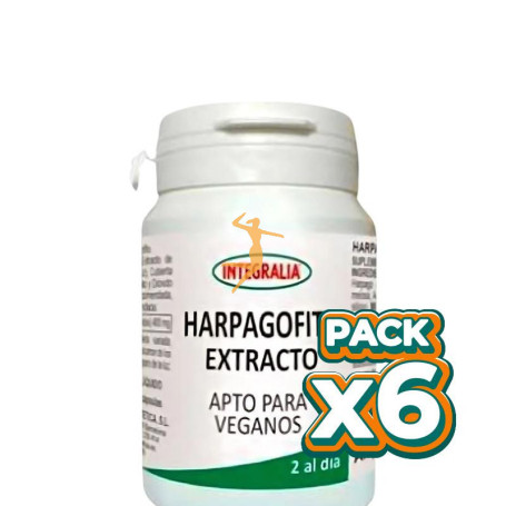 Pack 6x EXTRACTO DE HARPAGOFITO 60 CÁPSULAS INTEGRALIA