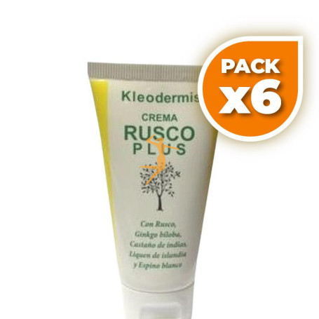 Pack 6x KLEODERMIS RUSCO PLUS 50ML INTEGRALIA