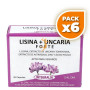 Pack 6x LISINA + UNCARIA FORTE 60 CÁPSULAS INTEGRALIA