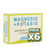 Pack 6x MAGNESIO + POTASIO 120 CÁPSULAS INTEGRALIA