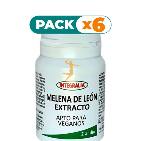 Pack 6x EXTRACTO DE MELENA DE LEÓN 60 CÁPSULAS INTEGRALIA