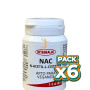 Pack 6x NAC N-ACETIL-L-CISTEÍNA 60 CÁPSULAS INTEGRALIA
