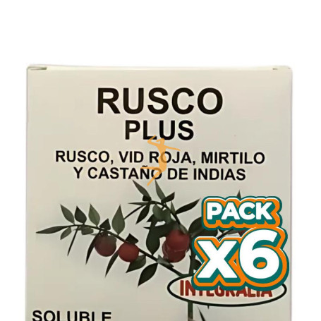 Pack 6x RUSCO PLUS SOLUBLE 15 SOBRES INTEGRALIA