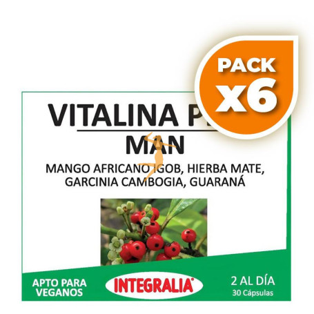 Pack 6x VITALINA PLUS MAN 30 CÁPSULAS INTEGRALIA