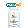 Pack 6x ZINC QUELADO 100 COMPRIMIDOS SURA VITASAN