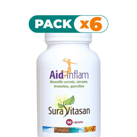 Pack 6x AID-INFLAM 90 CÁPSULAS SURA VITASAN