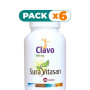 Pack 6x CLAVO 500Mg. 100 CÁPSULAS SURA VITASAN