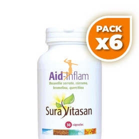 Pack 6x AID-INFLAM 30 CÁPSULAS SURA VITASAN
