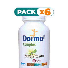 Pack 6x DORMO8 COMPLEX 60 CÁPSULAS SURA VITASAN