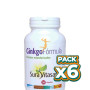Pack 6x GINKGO FÓRMULA 526Mg. 30 CAÁSULAS SURA VITASAN