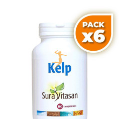 Pack 6x KELP 225Mg. 100 COMPRIMIDOS SURA VITASAN
