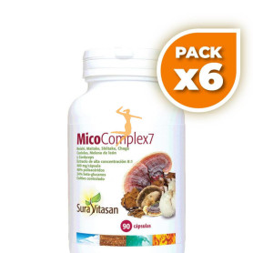Pack 6x MICOCOMPLEX 6 400Mg. 90 CÁPSULAS SURA VITASAN