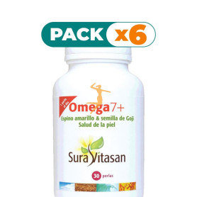 Pack 6x OMEGA 7 30 PERLAS SURA VITASAN